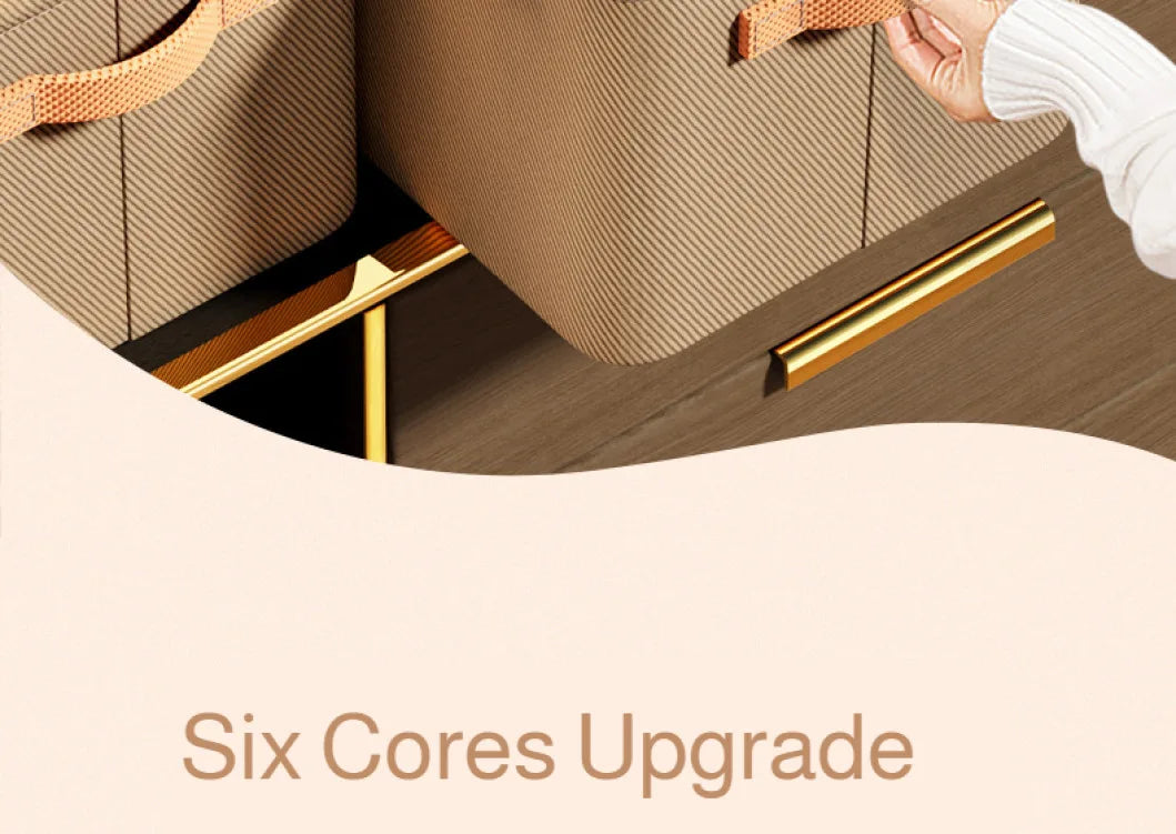 Home Clothing Storage Bin, Thickened Fabric Foldable Organizer with Steel Frame, Clothes/Pants Storage Box, for Closet/Bedroom