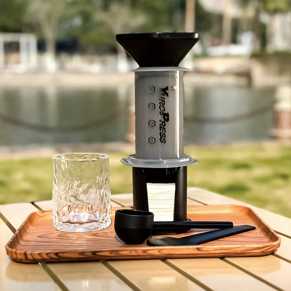 YRP Coffee Maker Portable Espresso Coffee Machine French press for Car & Home Camping Travel  Coffee Pot Air Press Ae&ropress