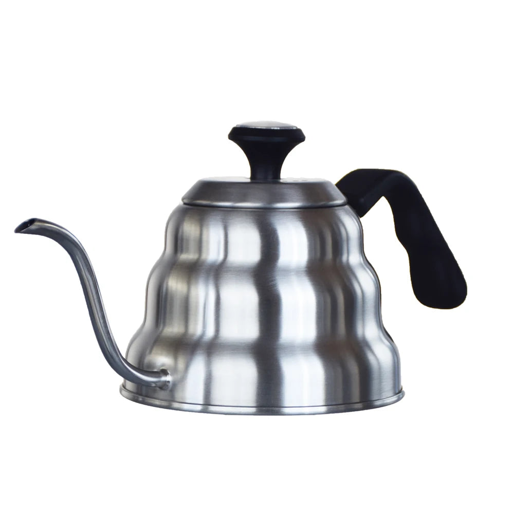 1.0L 1.2L Stainless Steel Gooseneck Pour Over Coffee kettle with Thermometer