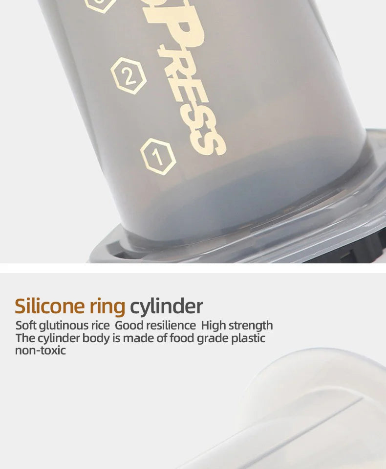 YRP Coffee Maker Portable Espresso Coffee Machine French press for Car & Home Camping Travel  Coffee Pot Air Press Ae&ropress